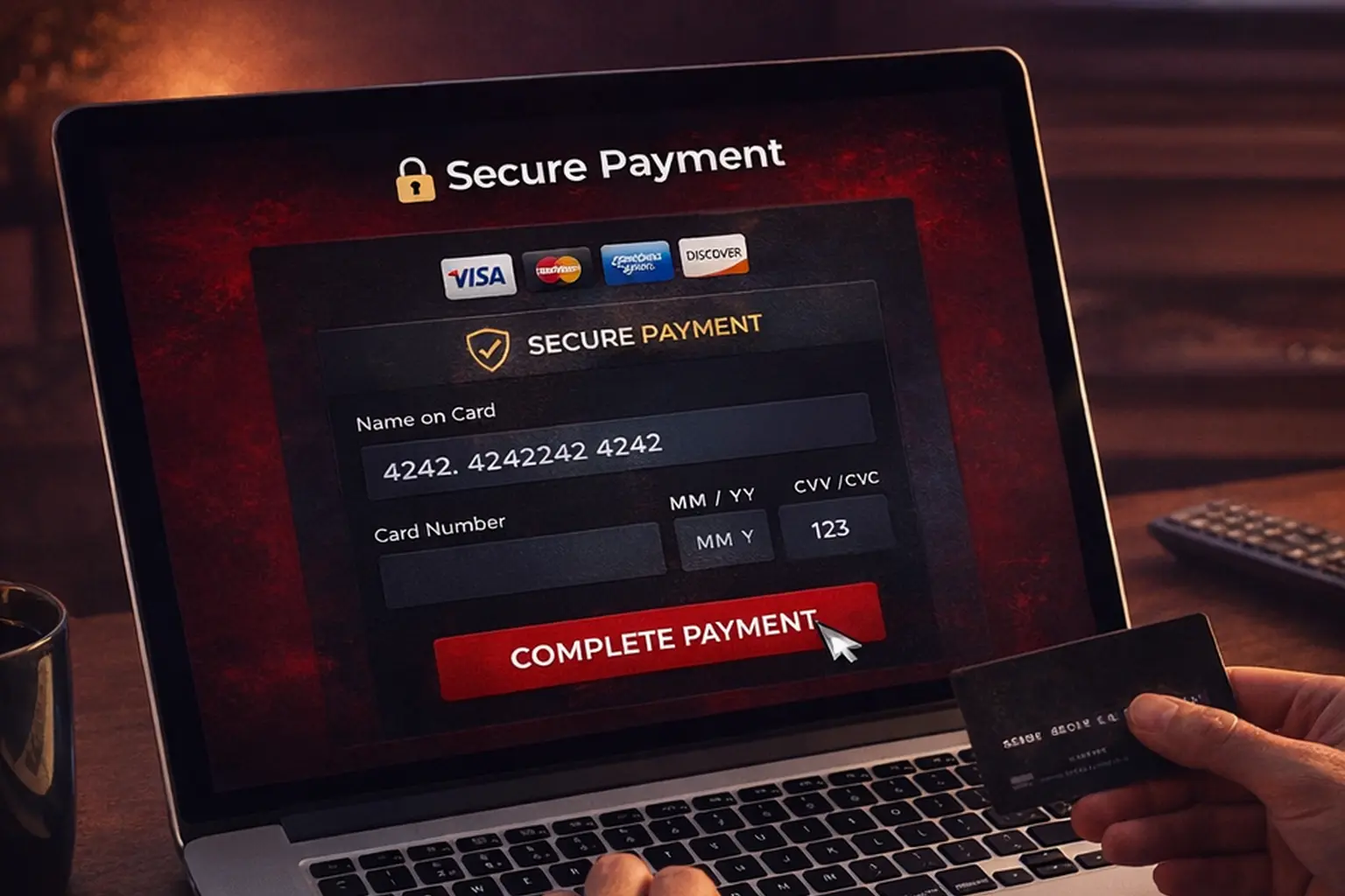 Secure payment for premium IPTV subscription with instant activation